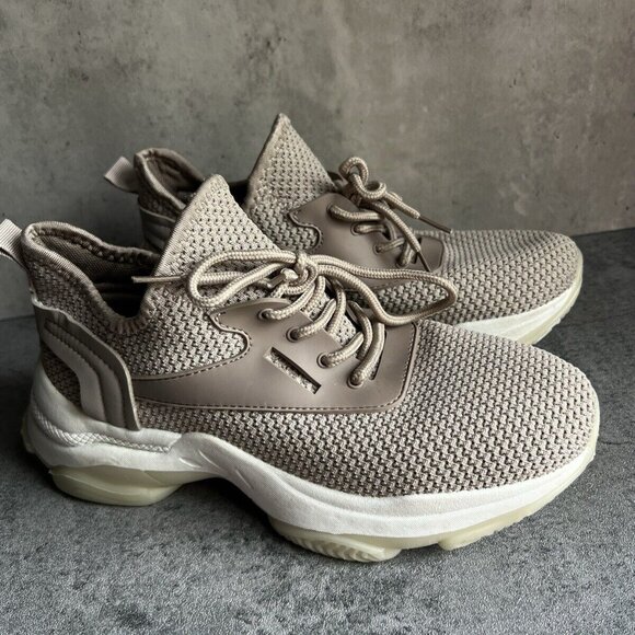 Streetwear Society Sneakers Women Size 8 Taupe Color - Picture 4 of 15